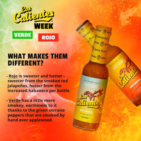 Hot Ones :: Los Calientes VERDE Hot Sauce