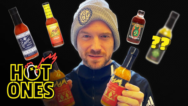 Blair's Mega Death Sauce. As seen in Australia on HOT ONES.