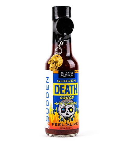 Blair's Sudden Death Sauce brought to you by one of the World's most respected hot sauce makers, Blair's Death Sauce.