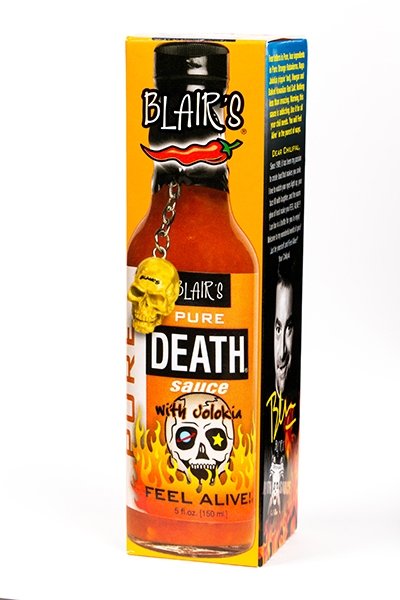 Blair's Pure Death Sauce brought to you by one of the World's most respected hot sauce makers, Blair's Death Sauce.