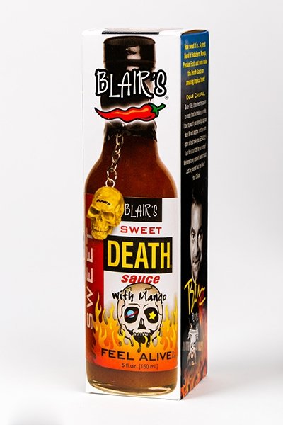 Blair's Sweet Death Sauce brought to you by one of the World's most respected hot sauce makers, Blair's Death Sauce.
