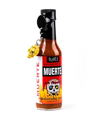 Blair's Salsa De La Muerte Death Sauce brought to you by one of the World's most respected hot sauce makers, Blair's Death Sauce.