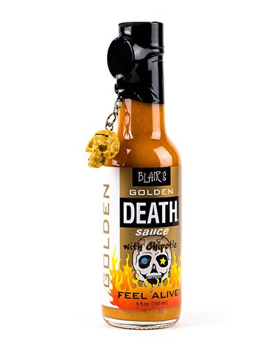 Blair's Golden Death Sauce brought to you by one of the World's most respected hot sauce makers, Blair's Death Sauce.