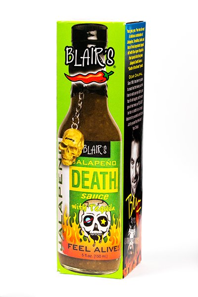Blair's Jalapeno Death Sauce brought to you by one of the World's most respected hot sauce makers, Blair's Death Sauce.
