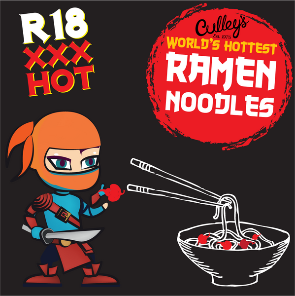 Culley's "The World's Hottest Ramen Noodles"