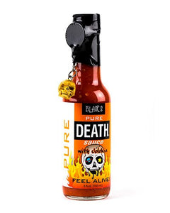Blair's Pure Death Sauce brought to you by one of the World's most respected hot sauce makers, Blair's Death Sauce.