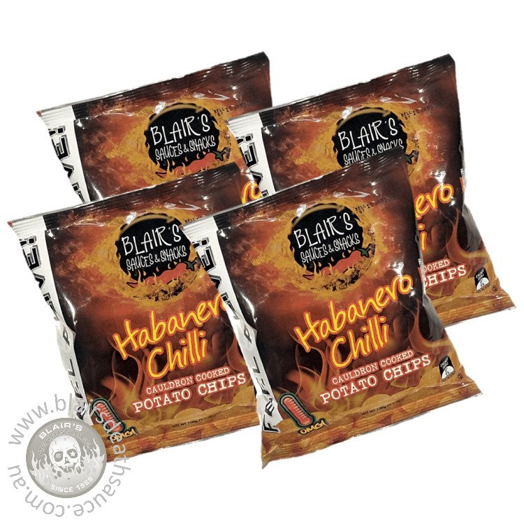 Blair's Habanero Chilli Potato Chips They're back!! Blair's Death Sauce Australia