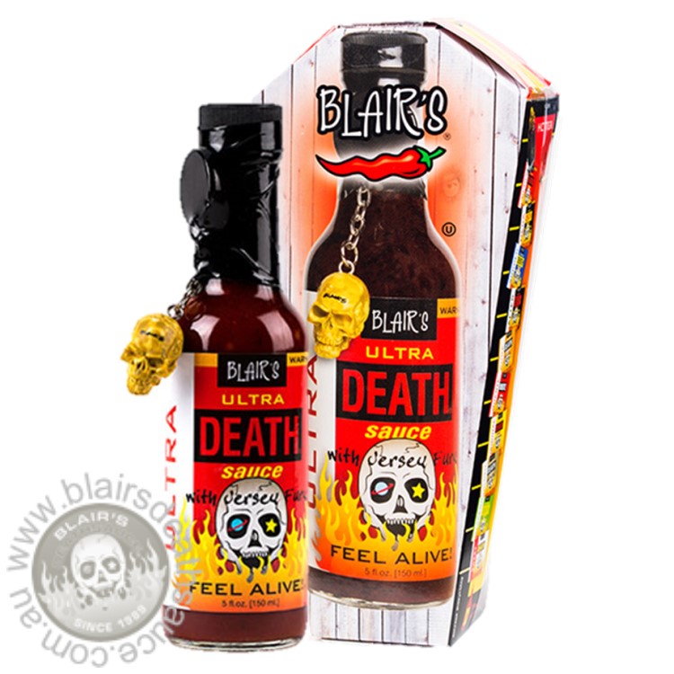 Blair's Ultra Death Sauce brought to you by one of the World's most respected hot sauce makers, Blair's Death Sauce. Buy it in Australia at www.blairsdeathsauce.com.au