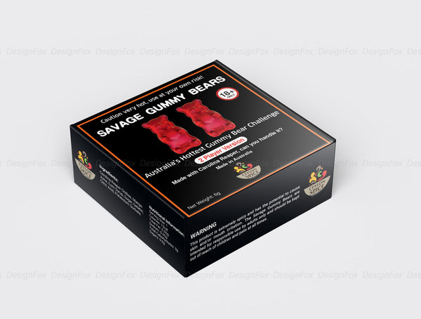 Australia's hottest gummy bear challenge: SAVAGE GUMMY BEARS. Available Australia-wide at Blair's Death Sauce Australia. Buy wholesale or retail.